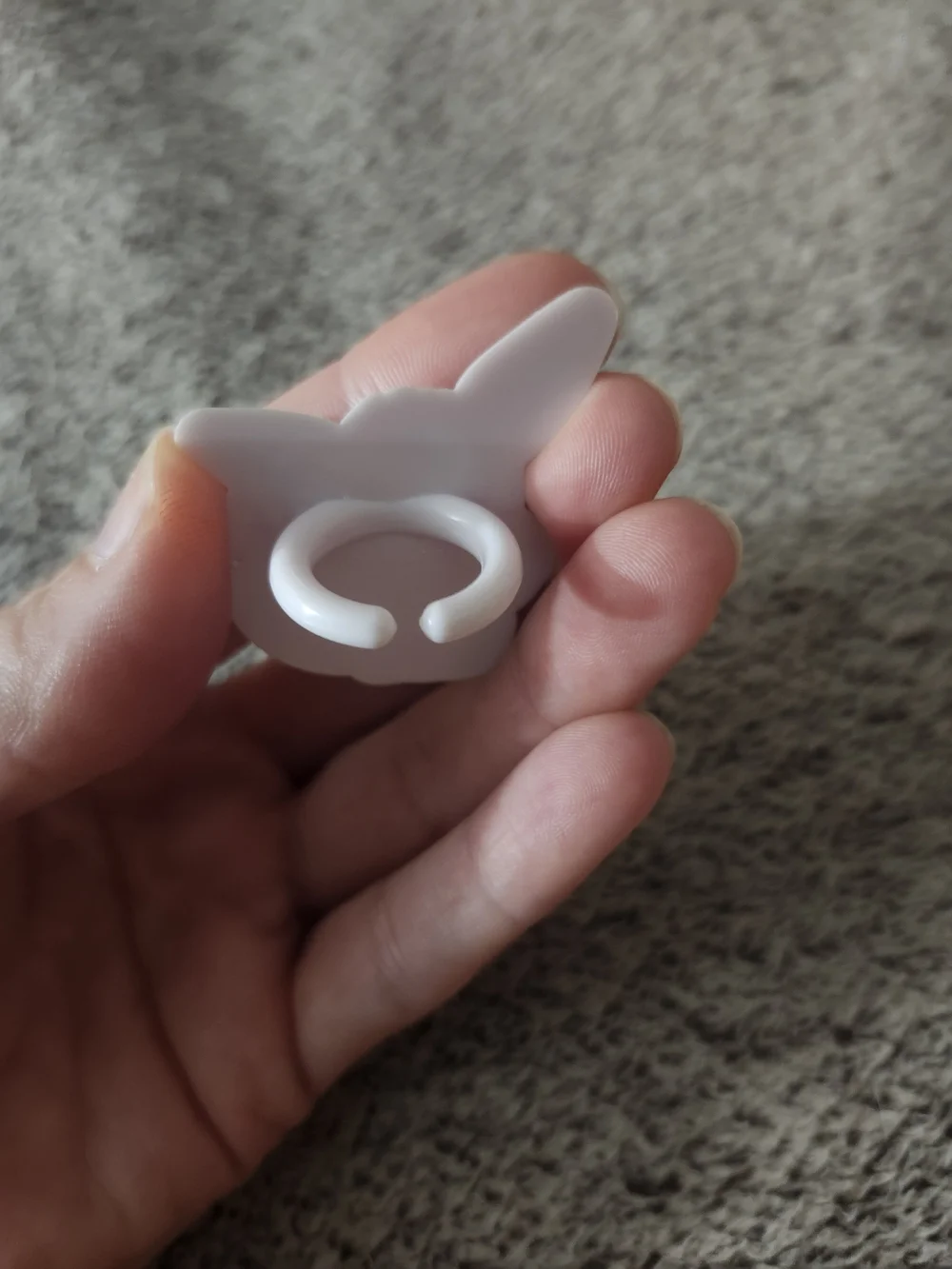 Pokémon Eevee PVC Character Ring Collector Toy Anime Nintendo Kawaii